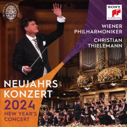 Wiener Philharmoniker & Christian Thielemann - Neujahrskonzert 2024 / New Year's Concert 2024 (German/English Booklet, 2 CD)