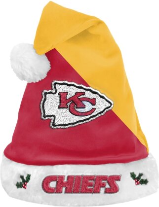 NFL - Kansas City Chiefs - Basic Santa Hat (Nikolausmütze)