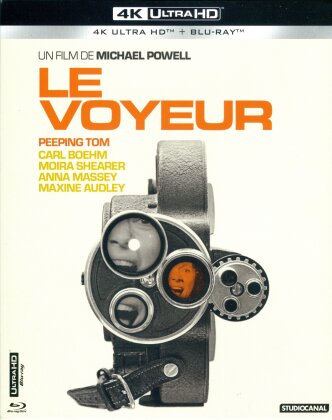 Le voyeur (1960) (Slipcase, Digipack, Limited Edition, 4K Ultra HD + Blu-ray)