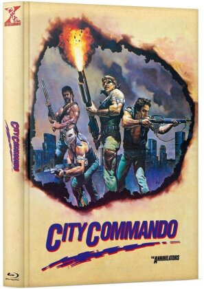 City Commando (1985) (Cover A, Edizione Limitata, Mediabook, Blu-ray + DVD)
