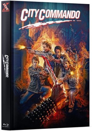 City Commando (1985) (Cover B, Limited Edition, Mediabook, Blu-ray + DVD)
