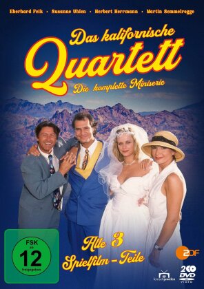 Das kalifornische Quartett - Die komplette Miniserie (2 DVDs)