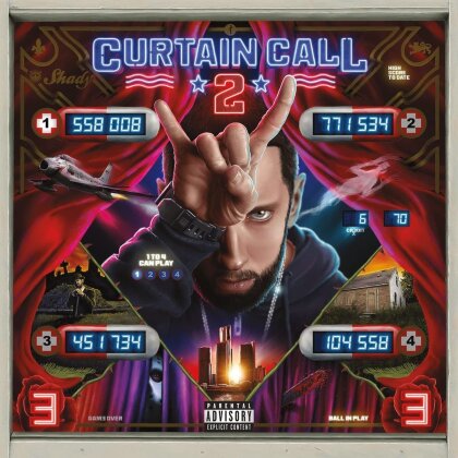 Eminem - Curtain Call 2 (2023 Reissue, Interscope, Limited Edition, Orange Vinyl, 2 LPs)