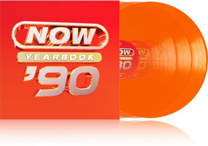 Now Yearbook 1990 (Orange Vinyl, 3 LPs)