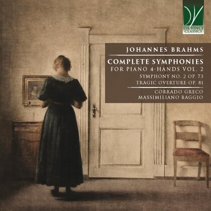 Corrado Greco, Massimiliano Baggio & Johannes Brahms (1833-1897) - Complete Symphonies For Piano 4-Hands Vol. 2