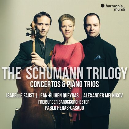 Robert Schumann (1810-1856), Pablo Heras-Casado, Isabelle Faust, Jean-Guihen Queyras, … - The Schumann Trilogy (3 CDs)