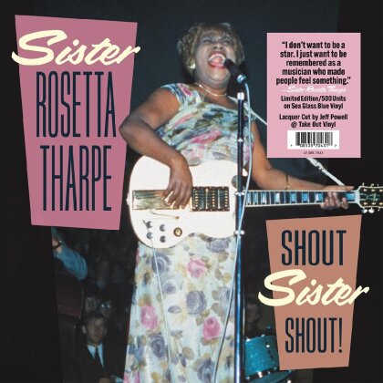 Rosetta Sister Tharpe - Shout Sister Shout (2024 Reissue, Sunset BLVD Records, LP)