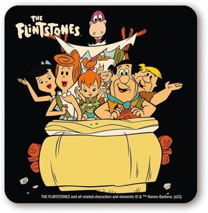 The Flintstones - On Tour - Coasters - black