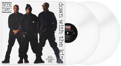 Run DMC - Down With The King (2024 Reissue, Sony, White Vinyl, 2 LP)