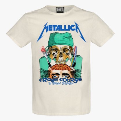 Metallica: Crash Course In Brain Surgery - Amplified Vintage T-Shirt