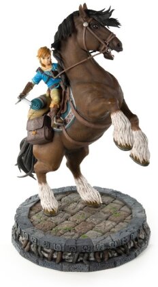 Link on Horseback -The Legend of Zelda Breath of the Wild - Polystone Statue - 56 cm