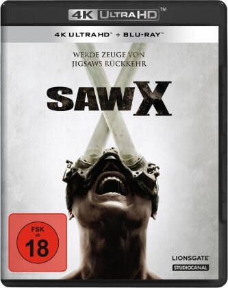 Saw X - Saw 10 (2023) (4K Ultra HD + Blu-ray)
