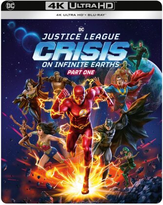 Justice League: Crisis on Infinite Earths - Part One (2024) (Édition Limitée, Steelbook, 4K Ultra HD + Blu-ray)