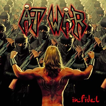 At War - Infidel (2024 Reissue, High Roller Records, Camouflage Splatter Vinyl, LP)