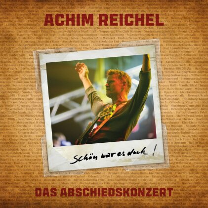 Achim Reichel - Schön war es doch - Das Abschiedskonzert (2 CDs)