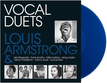 Louis Armstrong - Vocal Duets (2024 Reissue, Vinyl Passion, Transparent Blue Vinyl, LP)