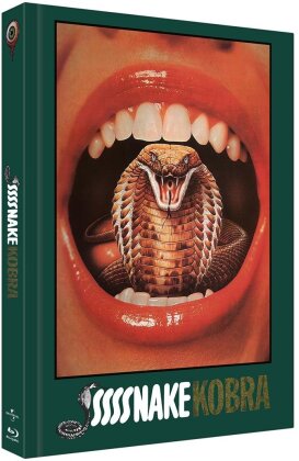 Ssssnake Kobra (1973) (Cover D, Édition Limitée, Mediabook, Uncut, Blu-ray + DVD)