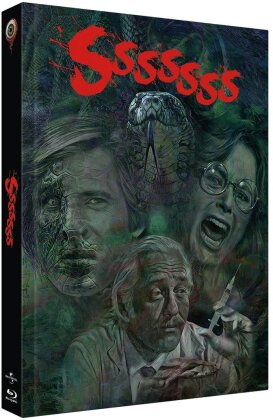 Sssssss (1973) (Cover C, Édition Limitée, Mediabook, Uncut, Blu-ray + DVD)