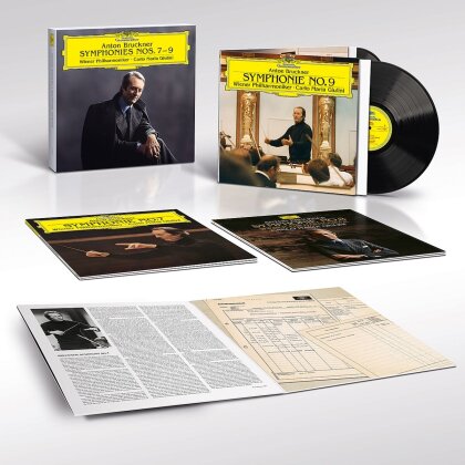 Anton Bruckner (1824-1896), Carlo Maria Giulini & Wiener Philharmoniker - Symphonies Nos. 7-9 (6 LPs)
