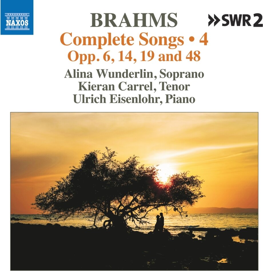 Johannes Brahms (1833-1897), Alina Wunderlin, Kieran Carrel & Ulrich Eisenlohr - Complete Songs, Vol. 4 Opp. 6, 14, 19 And 48