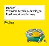 Janosch - »Wondrak für alle Lebenslagen« (Postkartenkalender 2025) | Mit Zitaten und Illustrationen von Janosch