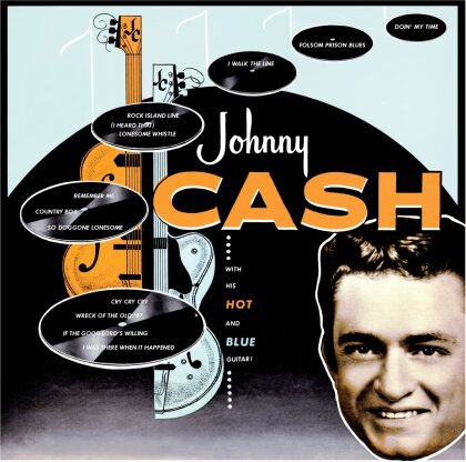Johnny Cash - With His Hot And Blue Guitar (Second Records, LP)