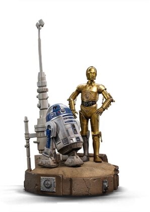 Iron Studios - Deluxe Art Scale 1/10 - Star Wars - C-3PO & R2-D2 Statue 31cm