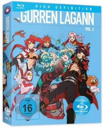 Gurren Lagann - Vol. 2 (Schuber, Digipack, 2 Blu-rays)