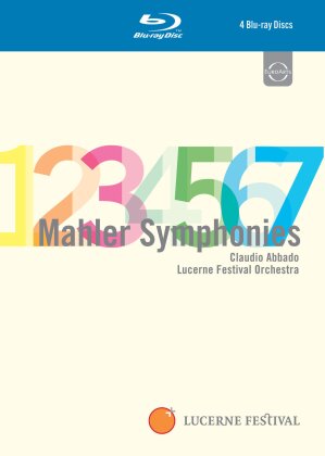 Lucerne Festival Orchestra & Claudio Abbado - Mahler Symphonies 1-7 (Euro Arts, Édition Limitée, 4 Blu-ray)