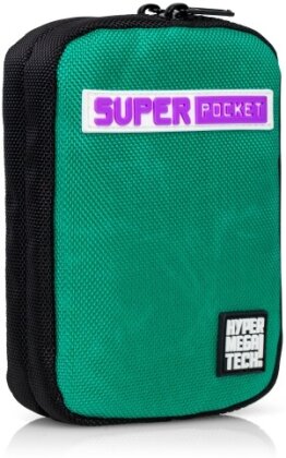 Blaze Evercade HMT Super Pocket Fabric Case (Taito) Green/Black