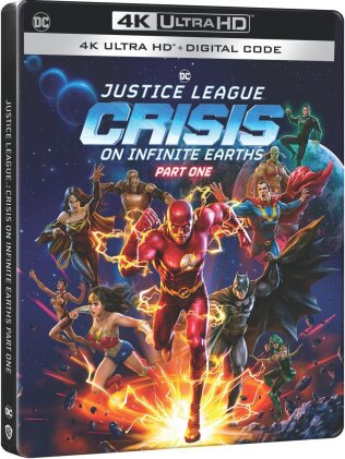 Justice League: Crisis on Infinite Earths - Part One (2024) (Edizione Limitata, Steelbook)