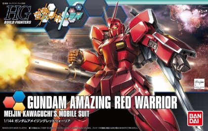 High Grade - Amazing Red Warrior - Gundam - 1/144