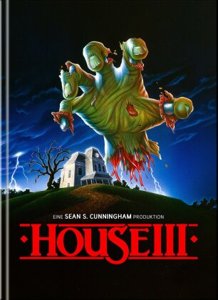 House 3 (1989) (Cover B, Edizione Limitata, Mediabook, Uncut, 4K Ultra HD + Blu-ray)