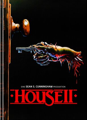 House 2 (1987) (Cover B, Limited Edition, Mediabook, Uncut, 4K Ultra HD + Blu-ray)