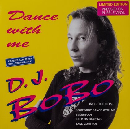 DJ Bobo - Dance With Me (2023 Reissue, Édition Limitée, Purple Vinyl, LP)