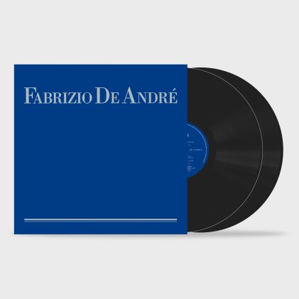 Fabrizio De André - --- (Blu) (2024 Reissue, Black Vinyl, 2 LP)