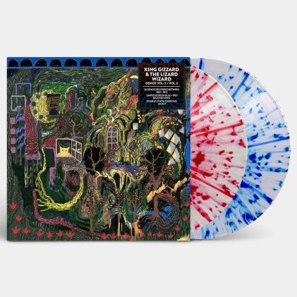 King Gizzard & The Lizard Wizard - Demos Vol. 5 + Vol. 6 (Blue Splatter / Red Splatter Vinyl, 2 LPs)