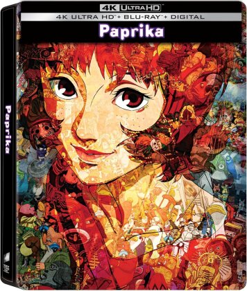Paprika (2006) (Limited Edition, Steelbook, 4K Ultra HD + Blu-ray)