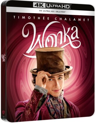 Wonka (2023) (Édition Limitée, Steelbook, 4K Ultra HD + Blu-ray)