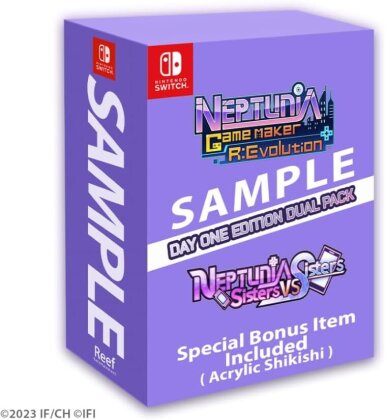 Neptunia Day One Edition Dual Pack Plus - Neptunia Game Maker R:Evolution / Neptunia Sisters VS Sisters