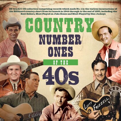 Country No. 1S Of The '40s (3 CD)