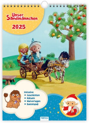 Trötsch Unser Sandmännchen Classickalender Kalender Unser Sandmännchen 2025