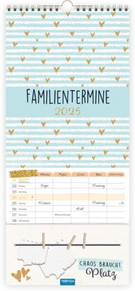 Trötsch Premium-Familienkalender Familientermine 2025