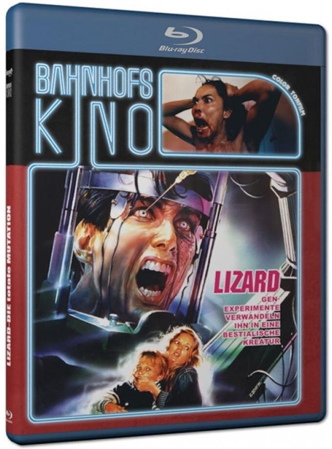 Lizard - Die totale Mutation (1990) (Wendecover, Bahnhofskino)