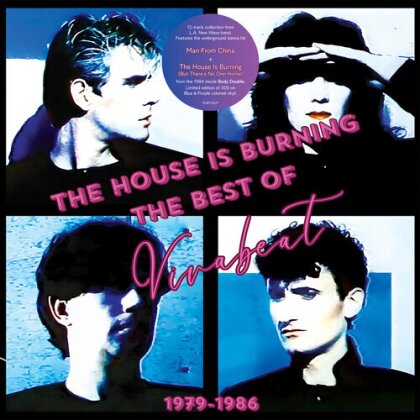 Vivabeat - House Is Burning: The Best Of Vivabeat (Rubellan Remasters, Purple / Blue Vinyl, LP)