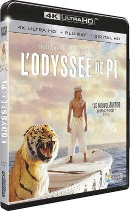 L'Odyssée de Pi (2012) (4K Ultra HD + Blu-ray)