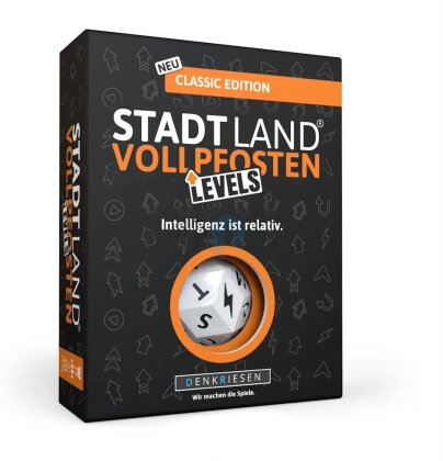 Denkriesen - Stadt Land Vollpfosten® Levels - Classic Edition - "Intelligenz ist relativ." (Spiel)