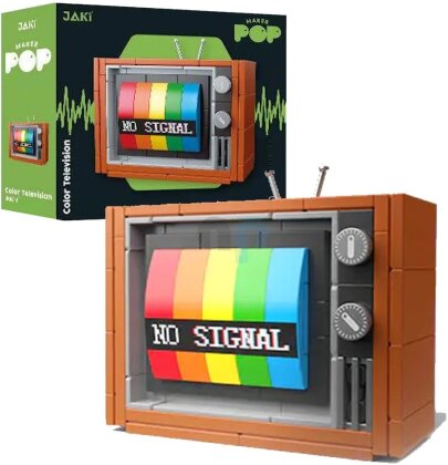 JAKI 8210 - Retro Farb-TV (400 Teile)