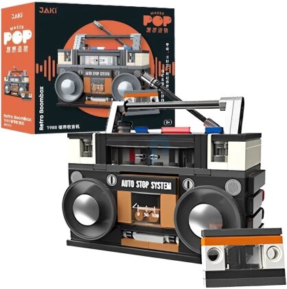 JAKI 8215 - Retro Radio-Kasetten-Rekorder (168 Teile)