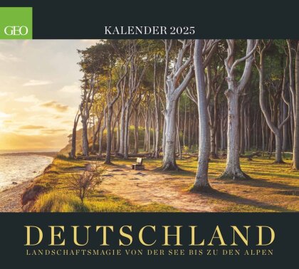GEO - Deutschland 2025 - Wandkalender - Poster-Kalender - Landschafts-Fotografie - 50x45: Landschaftsmagie von der See bis zu den Alpen